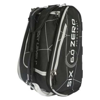 Six Zero Pro Tour Pickleball Bag 2025 - Black & Grey