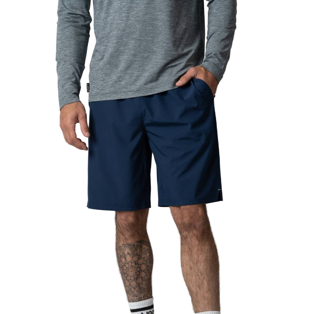 Joola Men's Woven 9-Inch Shorts (Navy) - RacquetGuys.ca