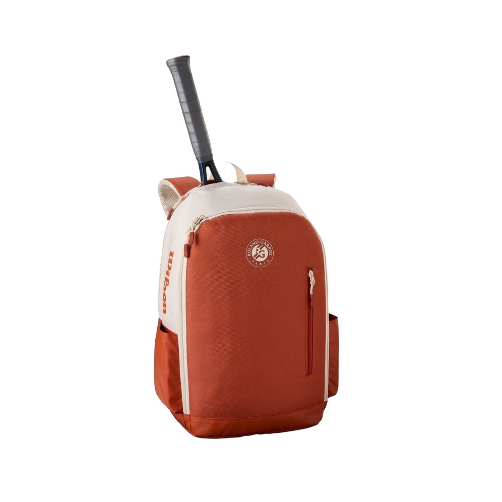 Wilson Team Backpack Roland Garros 2025 (Cream/Clay) - RacquetGuys.ca