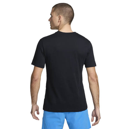 Nike Men's Court Dri-FIT Rafael Nadal Tee Top (Black) - RacquetGuys.ca