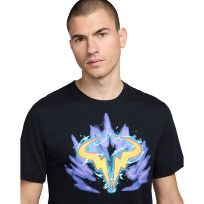 Nike Men's Court Dri-FIT Rafael Nadal Tee Top (Black) - RacquetGuys.ca
