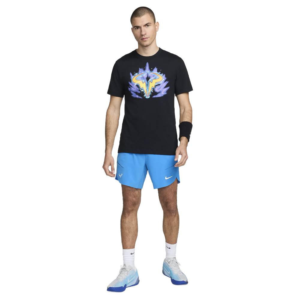 Nike Men's Court Dri-FIT Rafael Nadal Tee Top (Black) - RacquetGuys.ca