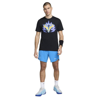 Nike Men's Court Dri-FIT Rafael Nadal Tee Top (Black) - RacquetGuys.ca