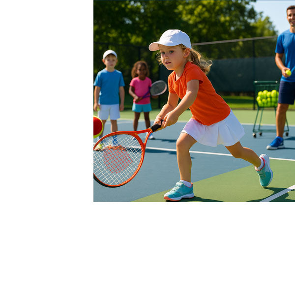 Junior Red Ball Tennis Lessons (Ages 5-7) - 5 Week Clinic - RacquetGuys.ca