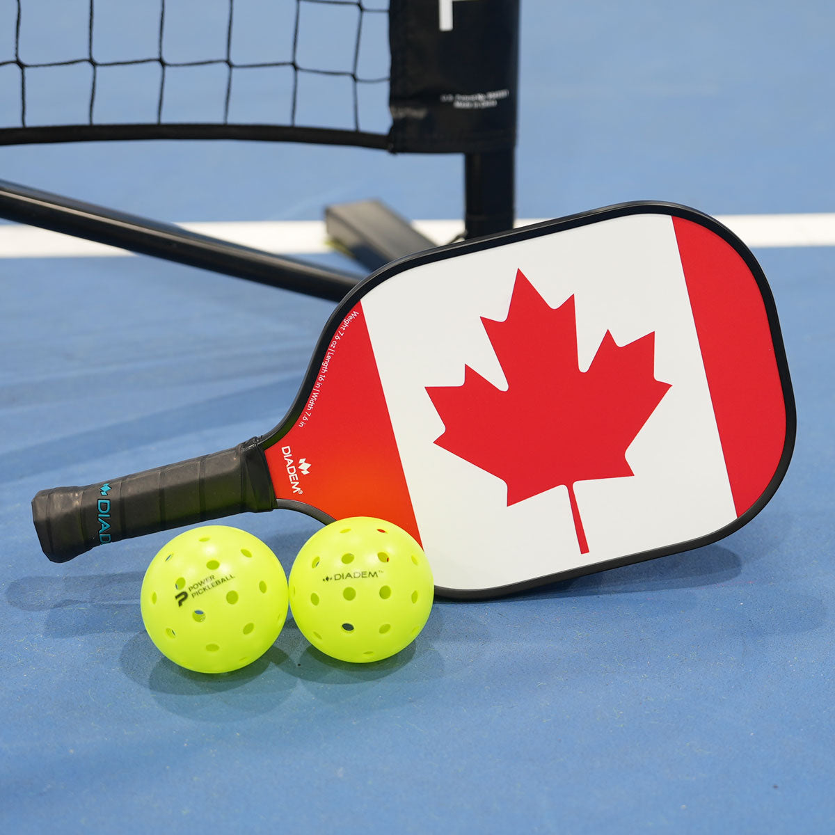 Canada Flag Pickleball Paddle