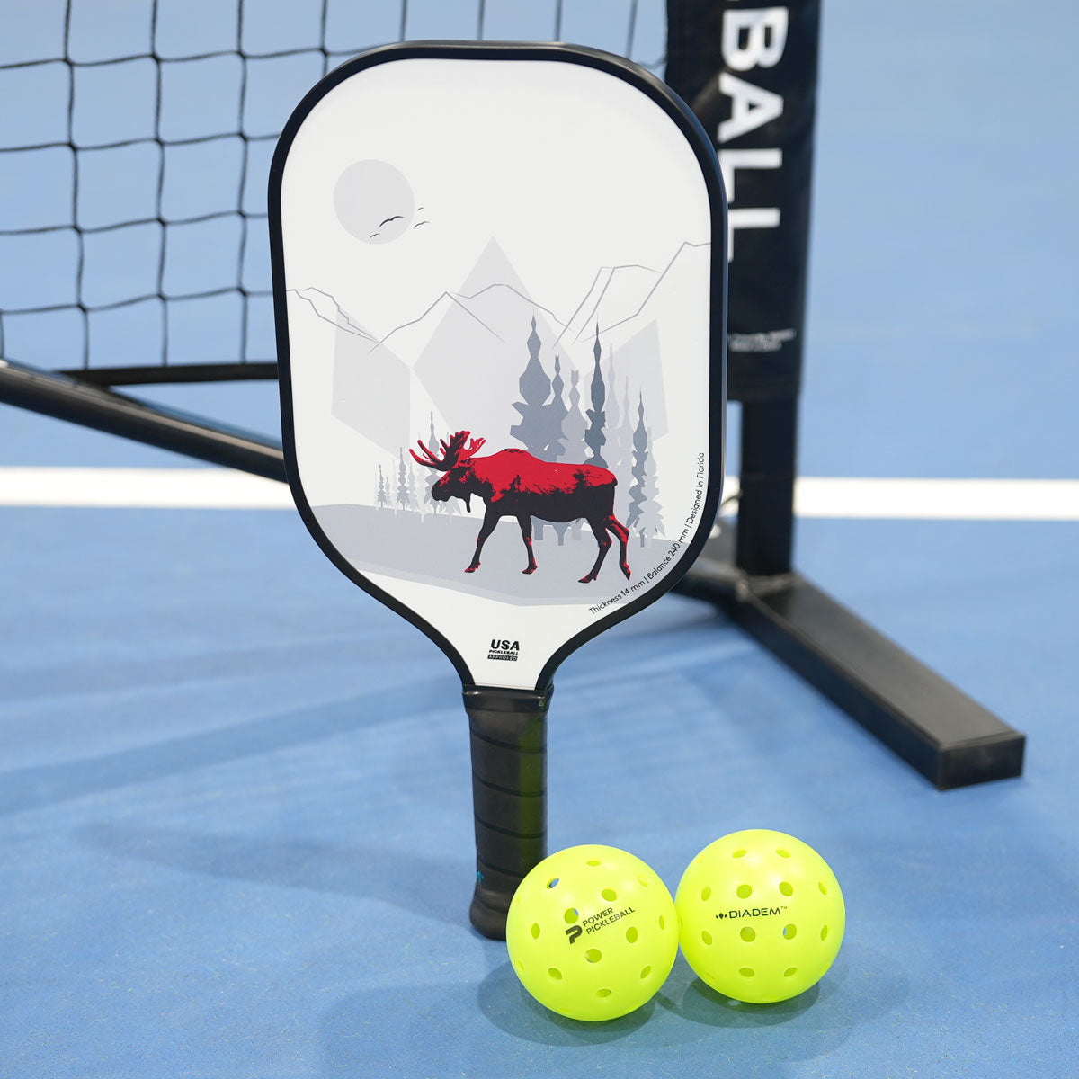 Canada Flag Pickleball Paddle