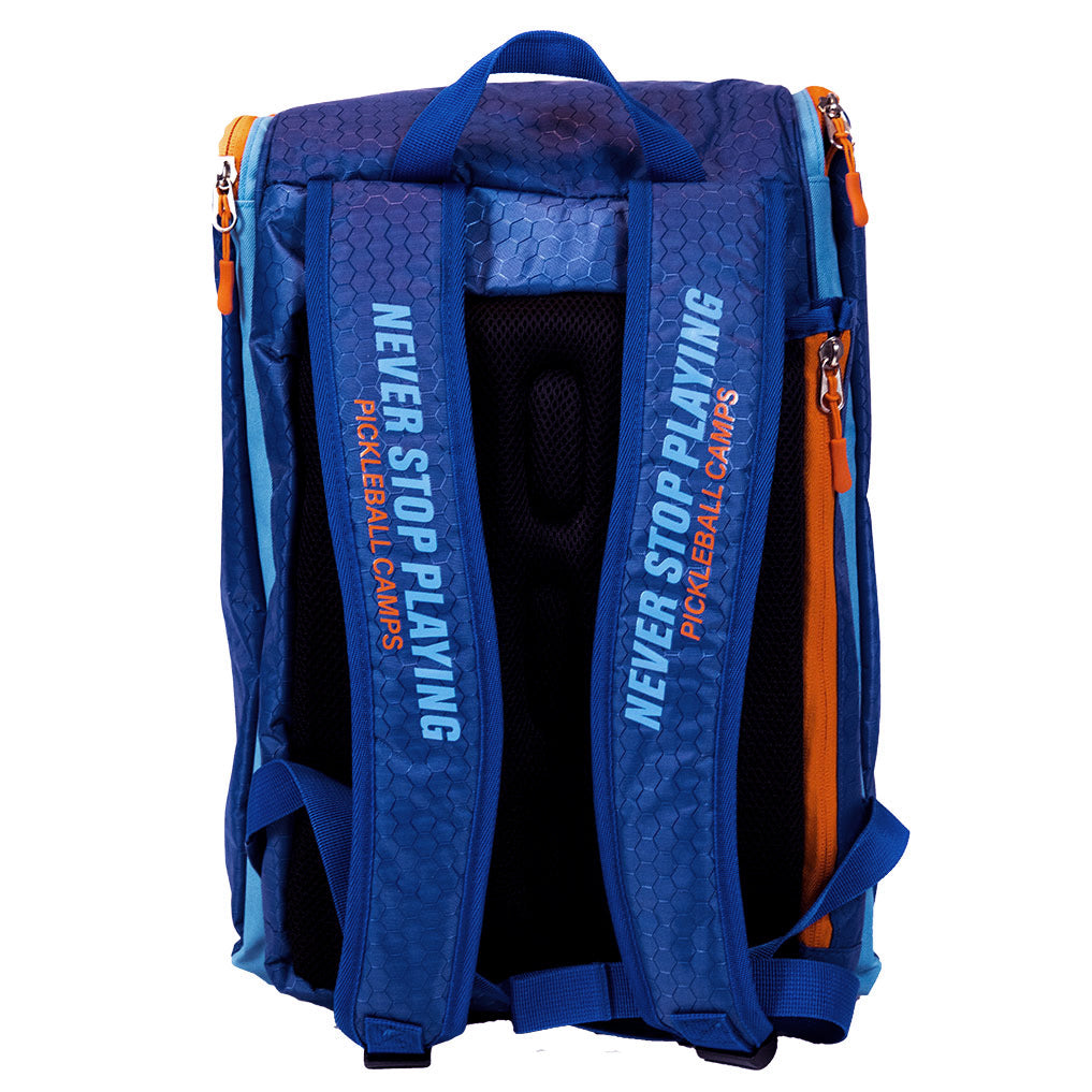 Never Stop Playing Pickleball Pro Backpack - RacquetGuys.ca