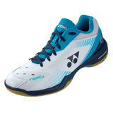 Yonex Power Cushion 65 Z3 Men's Indoor Court Shoe (White/Ocean Blue) - RacquetGuys.ca