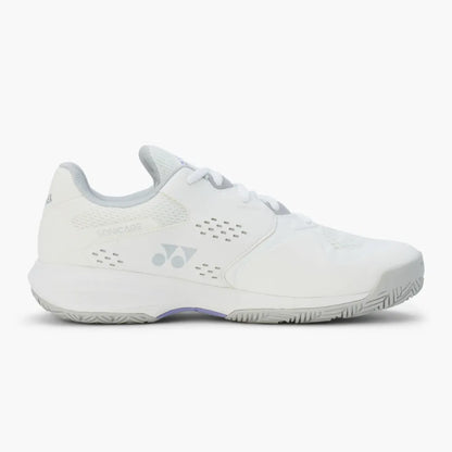 Yonex Power Cushion Sonicage 4 Women's Tennis Shoe (White/Grey) - RacquetGuys.ca