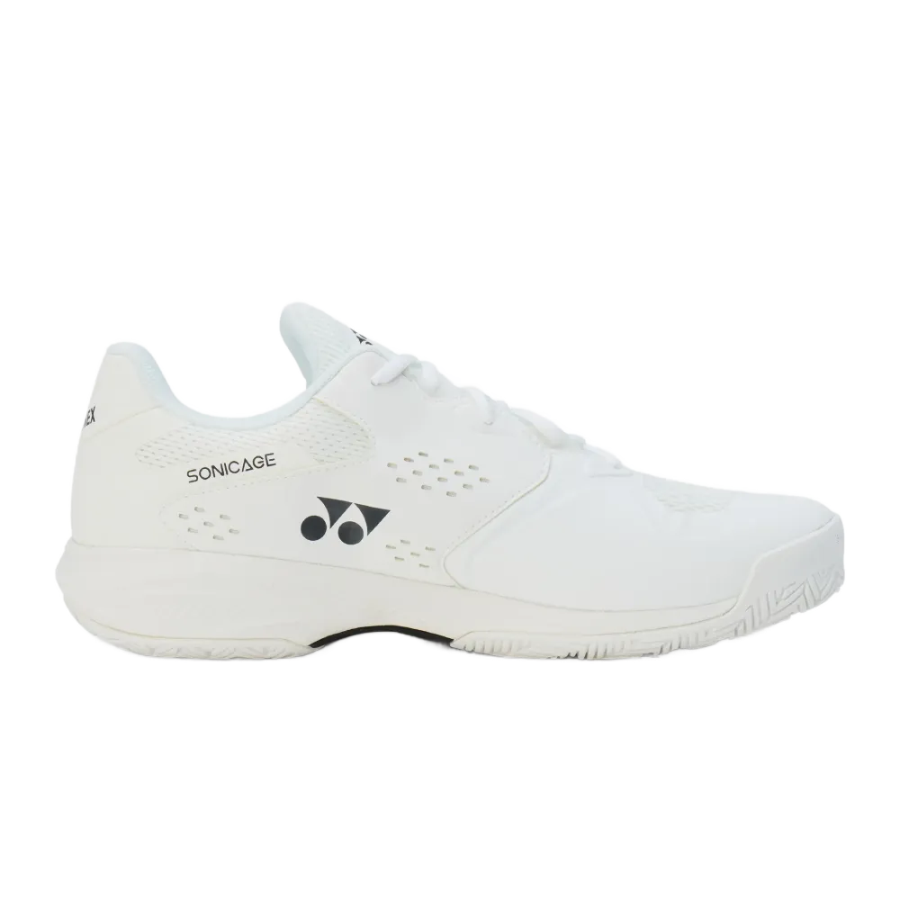 Yonex Power Cushion Sonicage 4 Men's Tennis Shoe (White) - RacquetGuys.ca