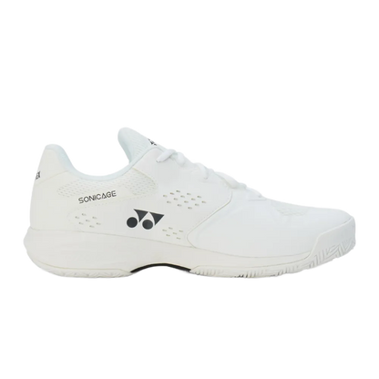 Yonex Power Cushion Sonicage 4 Men's Tennis Shoe (White) - RacquetGuys.ca