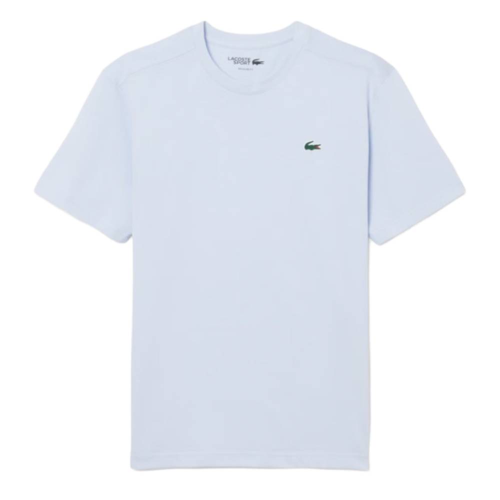 Lacoste Men's Ultra Dry Cotton Sport Tee Top (Blue) - RacquetGuys.ca