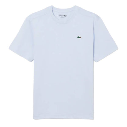 Lacoste Men's Ultra Dry Cotton Sport Tee Top (Blue) - RacquetGuys.ca