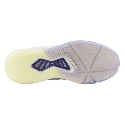 Head Motion Pro Padel Women's Tennis Shoe (White/Lavender) - RacquetGuys.ca