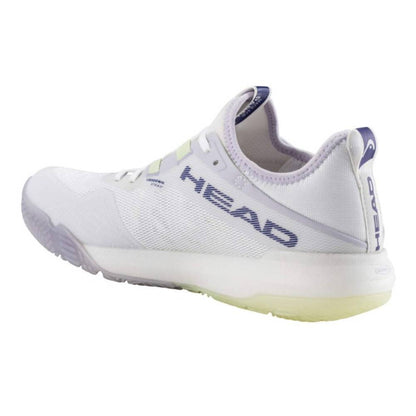 Head Motion Pro Padel Women's Tennis Shoe (White/Lavender) - RacquetGuys.ca