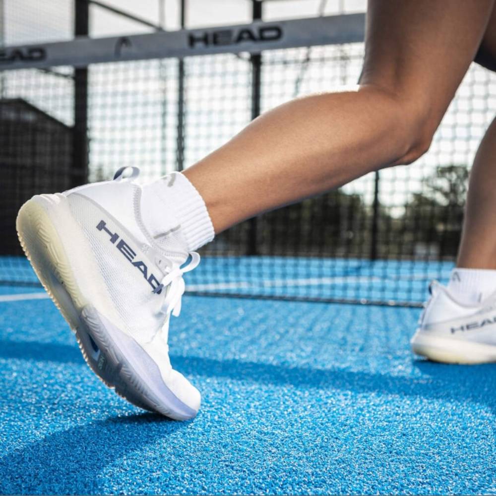 Head Motion Pro Padel Women's Tennis Shoe (White/Lavender) - RacquetGuys.ca
