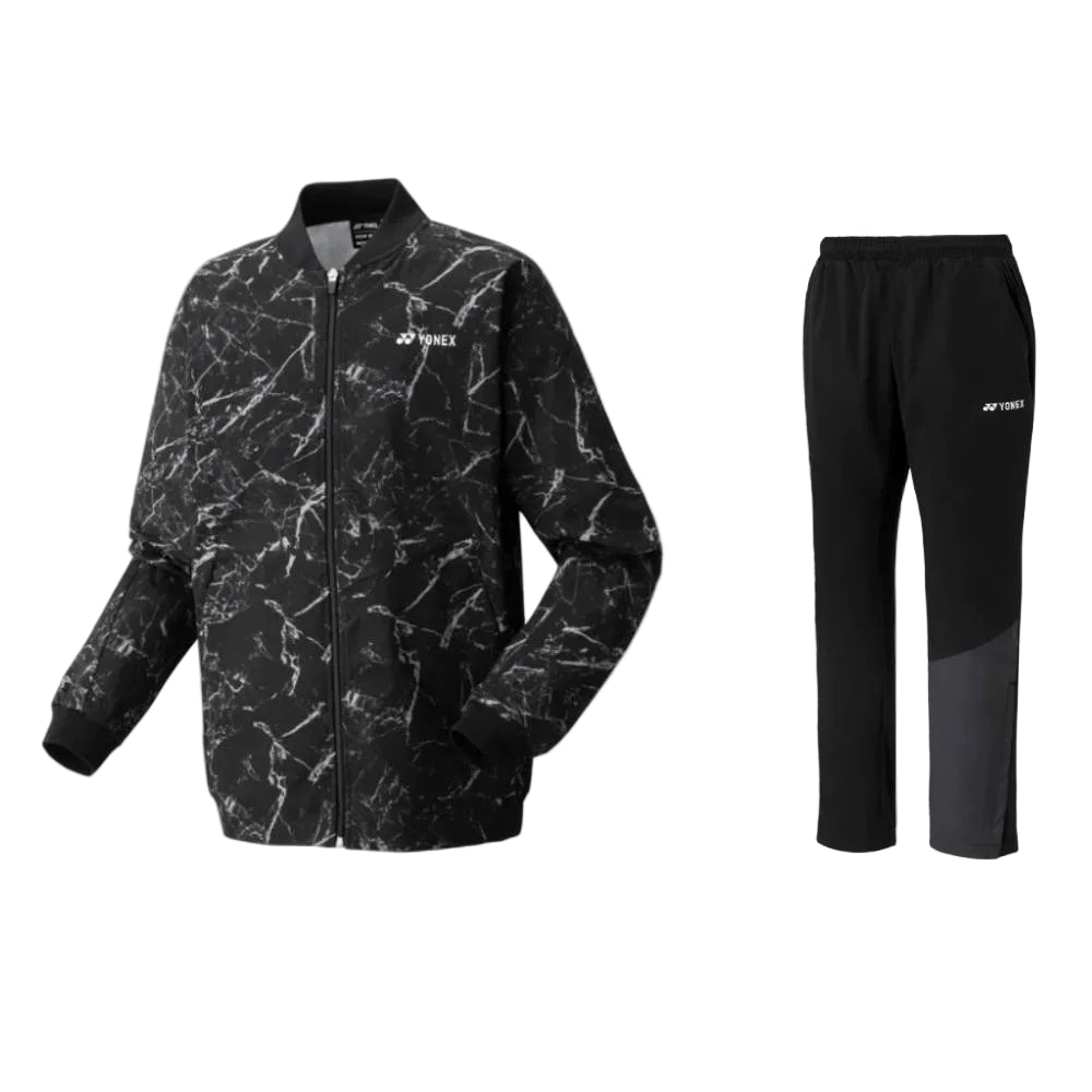 Yonex Men's Warmup Track Suit (Black) - RacquetGuys.ca