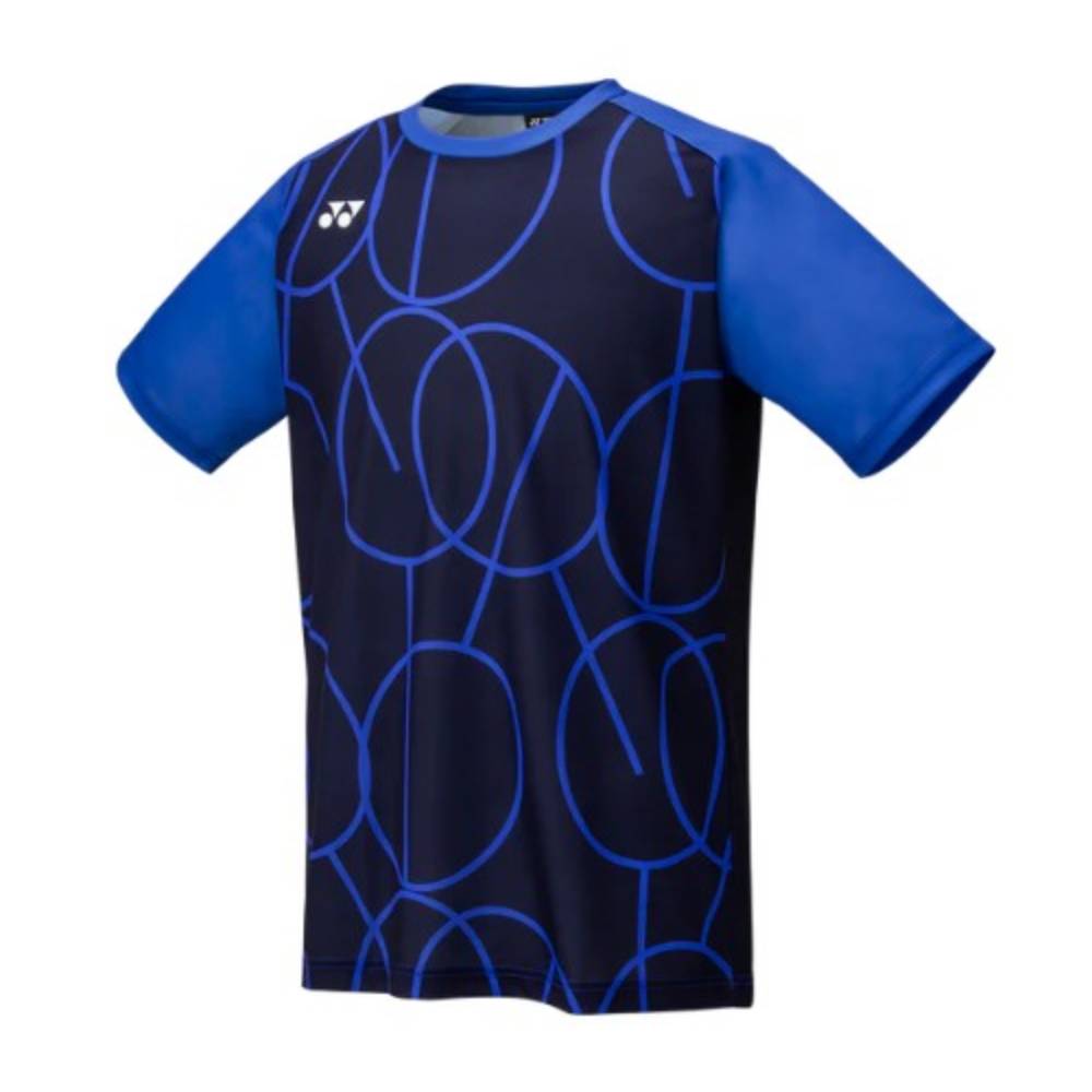 Yonex Unisex Short Sleeve Top (Dark Navy) - RacquetGuys.ca