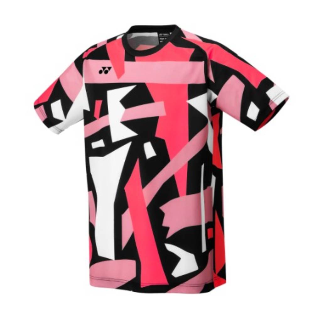 Yonex Unisex Short Sleeve Top (Black) - RacquetGuys.ca