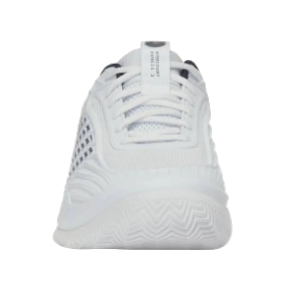 K-Swiss Hypercourt Express 3 Clay Men's Tennis Shoe (White/Peacoat) - RacquetGuys.ca