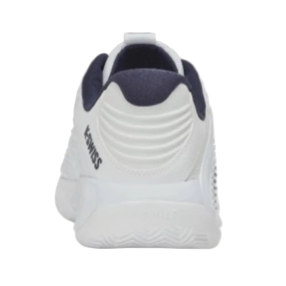 K-Swiss Hypercourt Express 3 Clay Men's Tennis Shoe (White/Peacoat) - RacquetGuys.ca