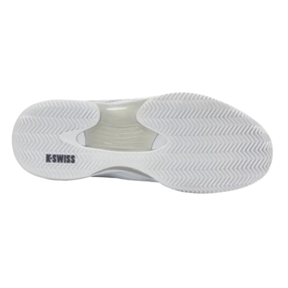 K-Swiss Hypercourt Express 3 Clay Men's Tennis Shoe (White/Peacoat) - RacquetGuys.ca