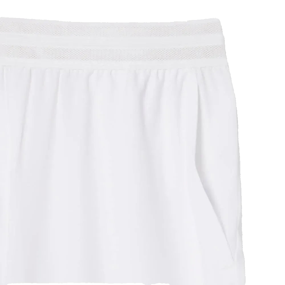 Lacoste Men's Ultra Dry Short (White) - RacquetGuys.ca