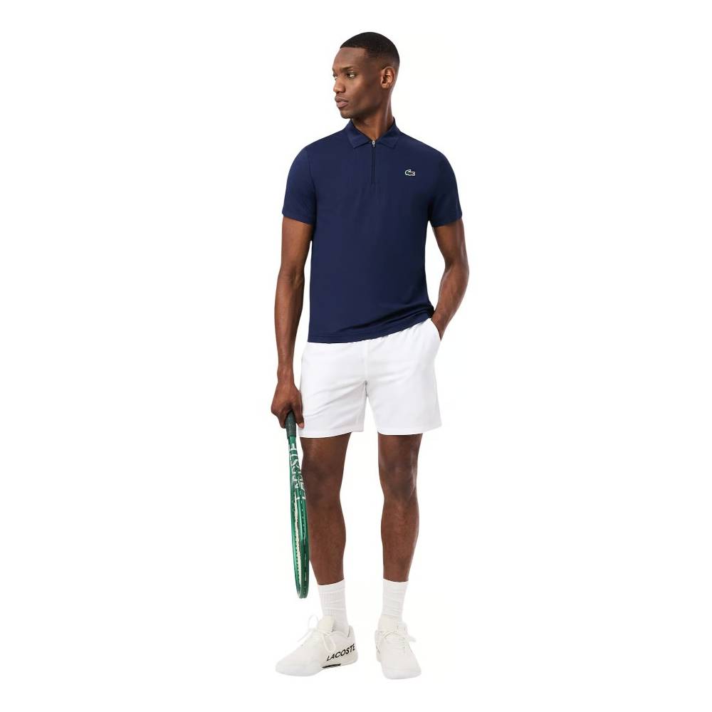 Lacoste Men's Ultra Dry Short (White) - RacquetGuys.ca