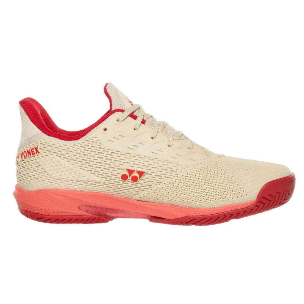Yonex Power Cushion AD Accel Women's Tennis Shoe (Beige Pink) - RacquetGuys.ca