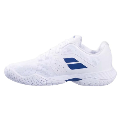 Babolat Propulse Storm AC Men's Tennis Shoe (White/Blue) - RacquetGuys.ca