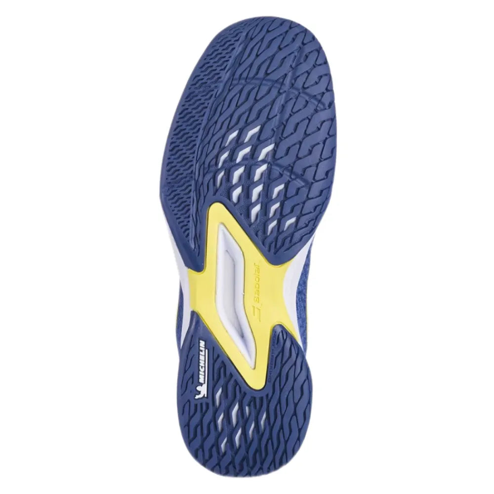 Babolat Jet Mach 3 AC Junior Tennis Shoe (Navy) - RacquetGuys.ca