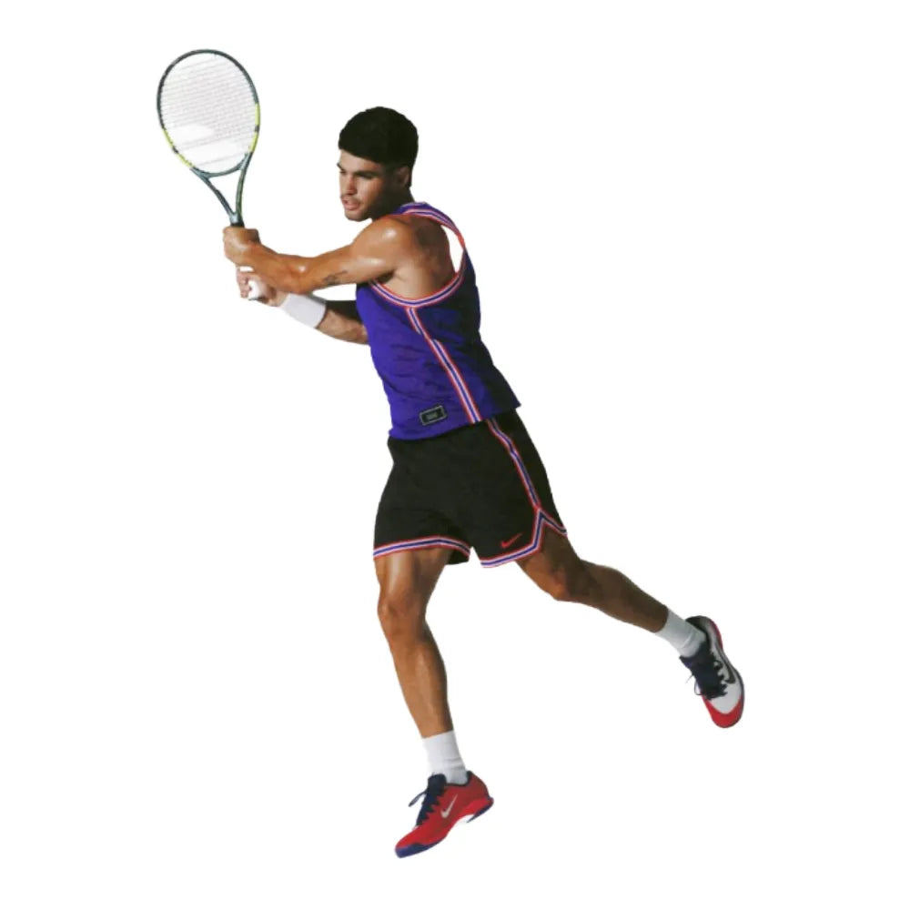 Nike Men's Court Dri-FIT U1 Slam NY Short (Burgundy Ash/Bright Crimson) - RacquetGuys.ca
