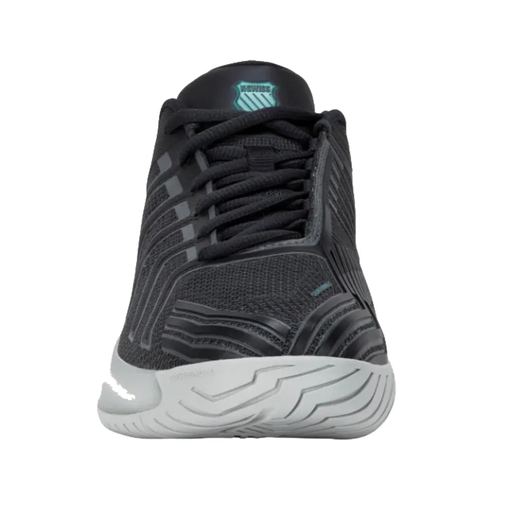 K-Swiss Ultrashot 4 Men's Tennis Shoe (Carbon/Blanc De Blanc)