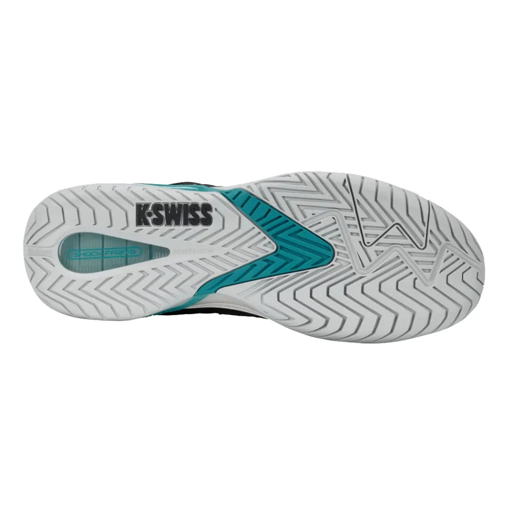 K-Swiss Ultrashot 4 Men's Tennis Shoe (Carbon/Blanc De Blanc)