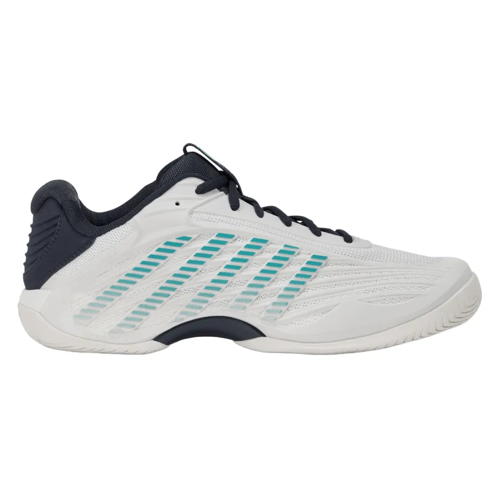 K-Swiss Hypercourt Express 3 Men's Tennis Shoe (Blanc de blanc/Carbon)