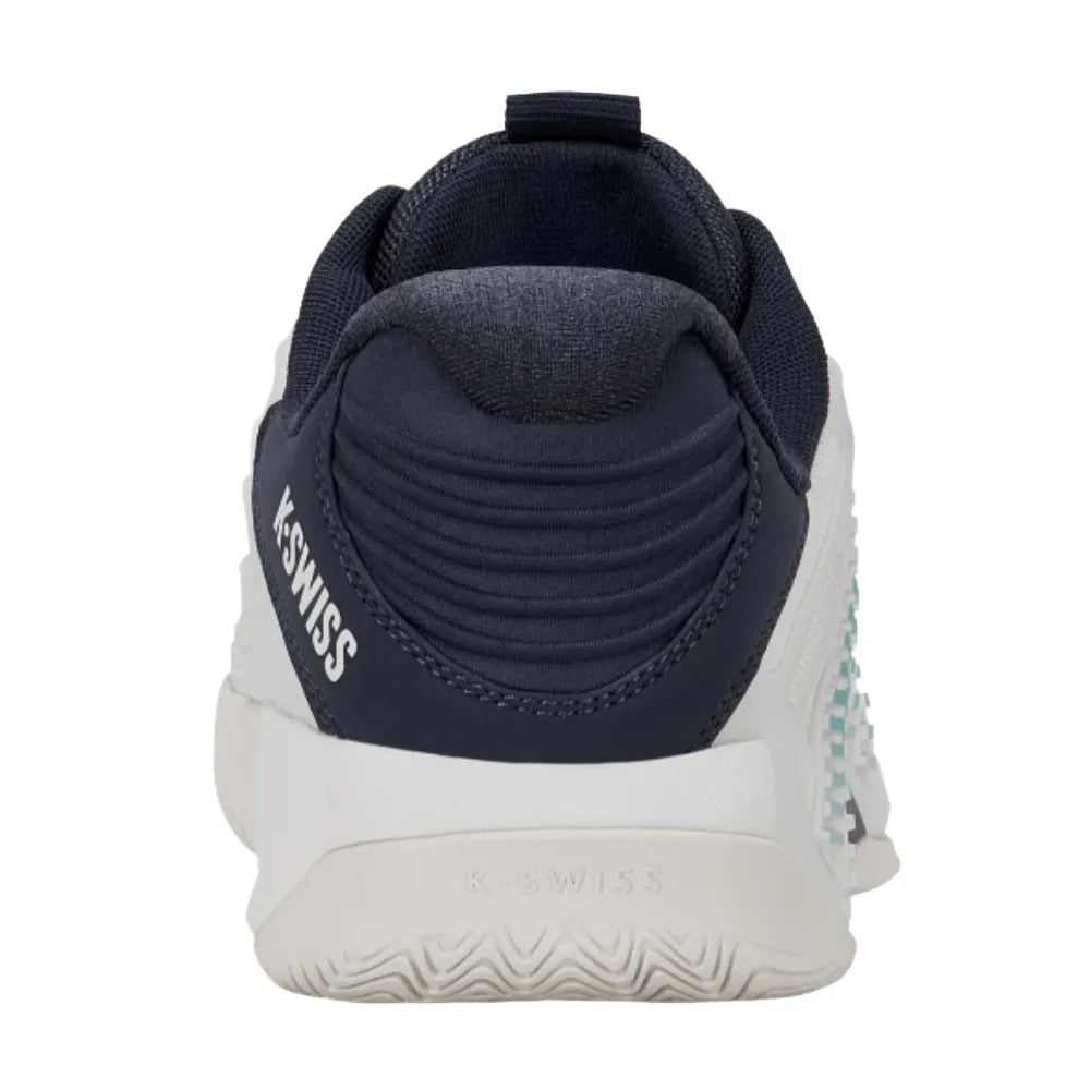 K-Swiss Hypercourt Express 3 Men's Tennis Shoe (Blanc de blanc/Carbon)
