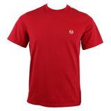 Sergio Tacchini Men's Taiocco T-Shirt (Red/White) - RacquetGuys.ca