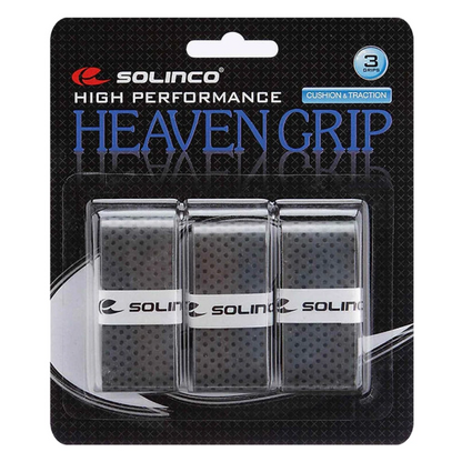 Solinco Heaven Overgrips (Grey) - RacquetGuys.ca