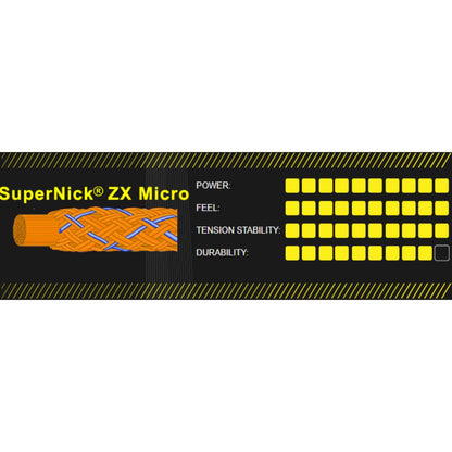 Ashaway SuperNick ZX Micro 18 Squash String Reel (Orange/Blue) - RacquetGuys.ca