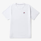 Fila Men's Short Sleeve Crewneck Top (White)