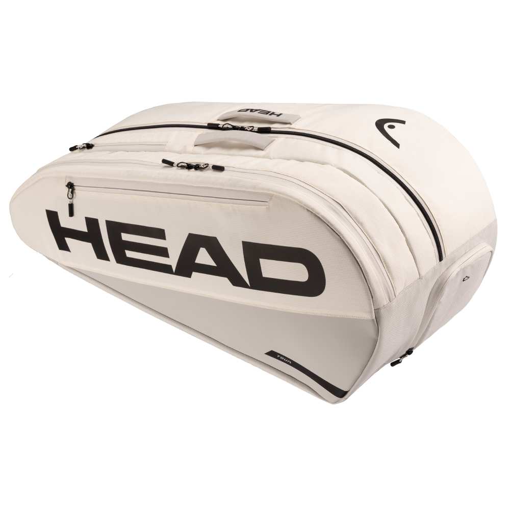 Head Tour L 9 Racquet Bag (White) - RacquetGuys.ca