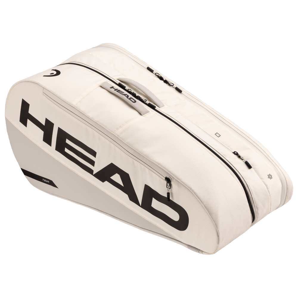 Head Tour L 9 Racquet Bag (White) - RacquetGuys.ca