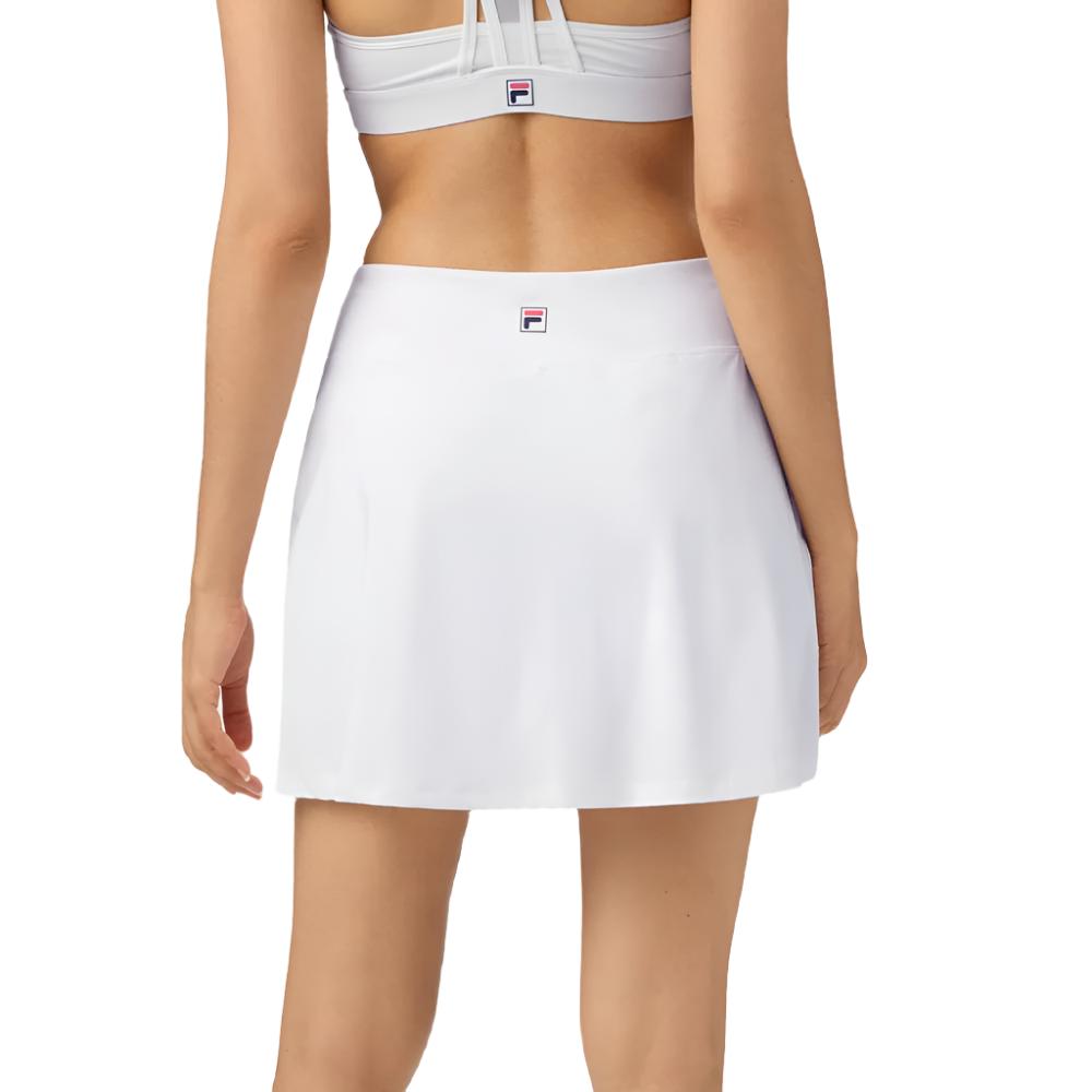 Fila Women's Flirty Flare Skort (White) - RacquetGuys.ca