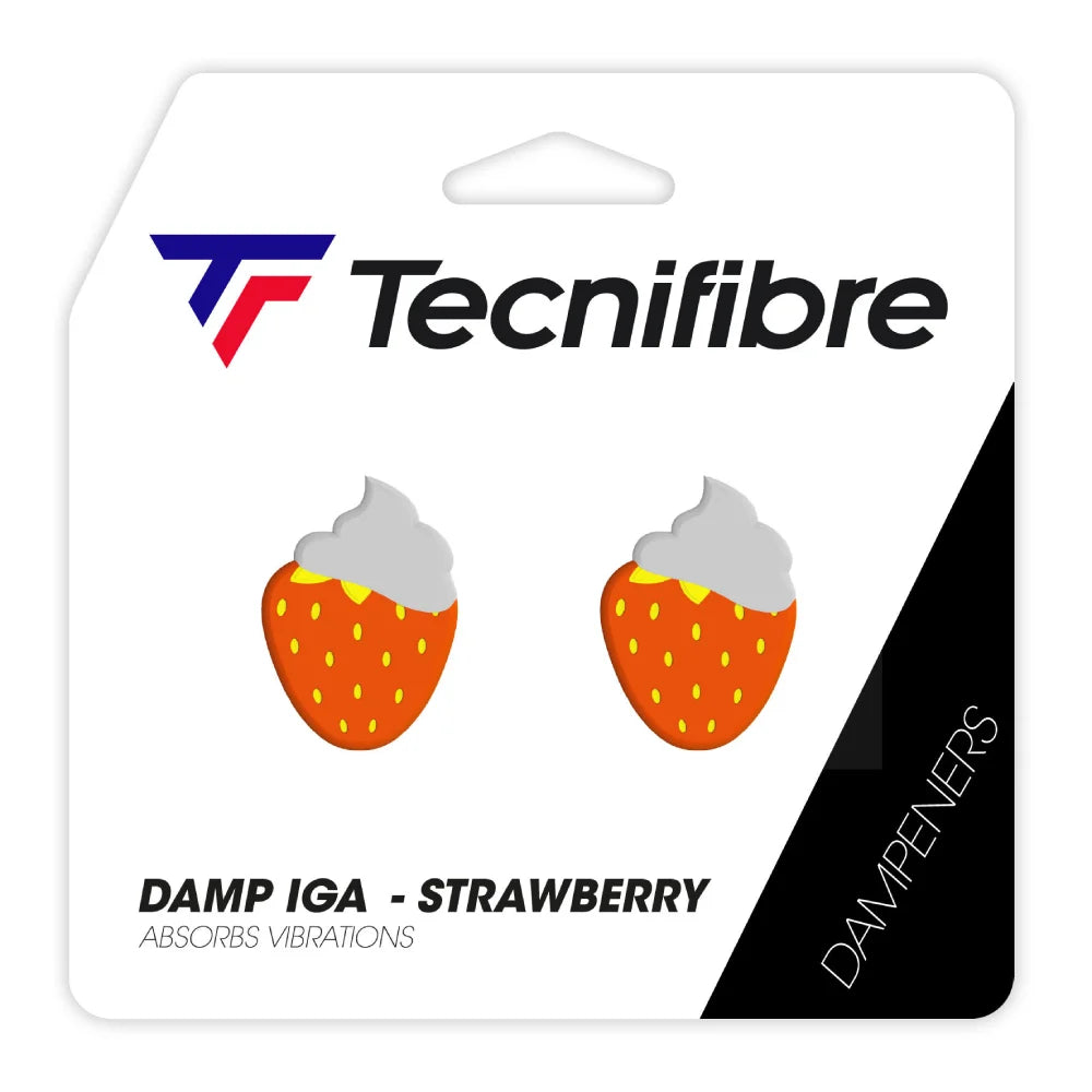 Tecnifibre Strawberry IG Vibration Dampener (2-Pack) - RacquetGuys.ca