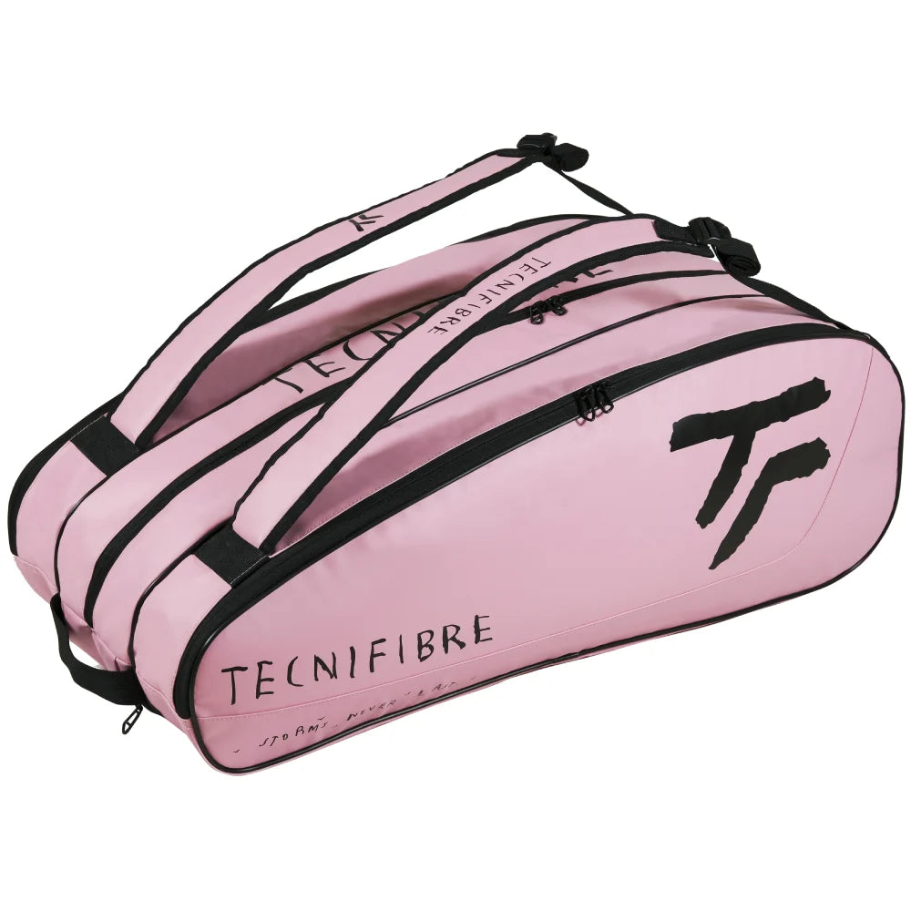 Tecnifibre Tour Endurance Art x Tennis 12 Racquet Bag (Pink) - RacquetGuys.ca