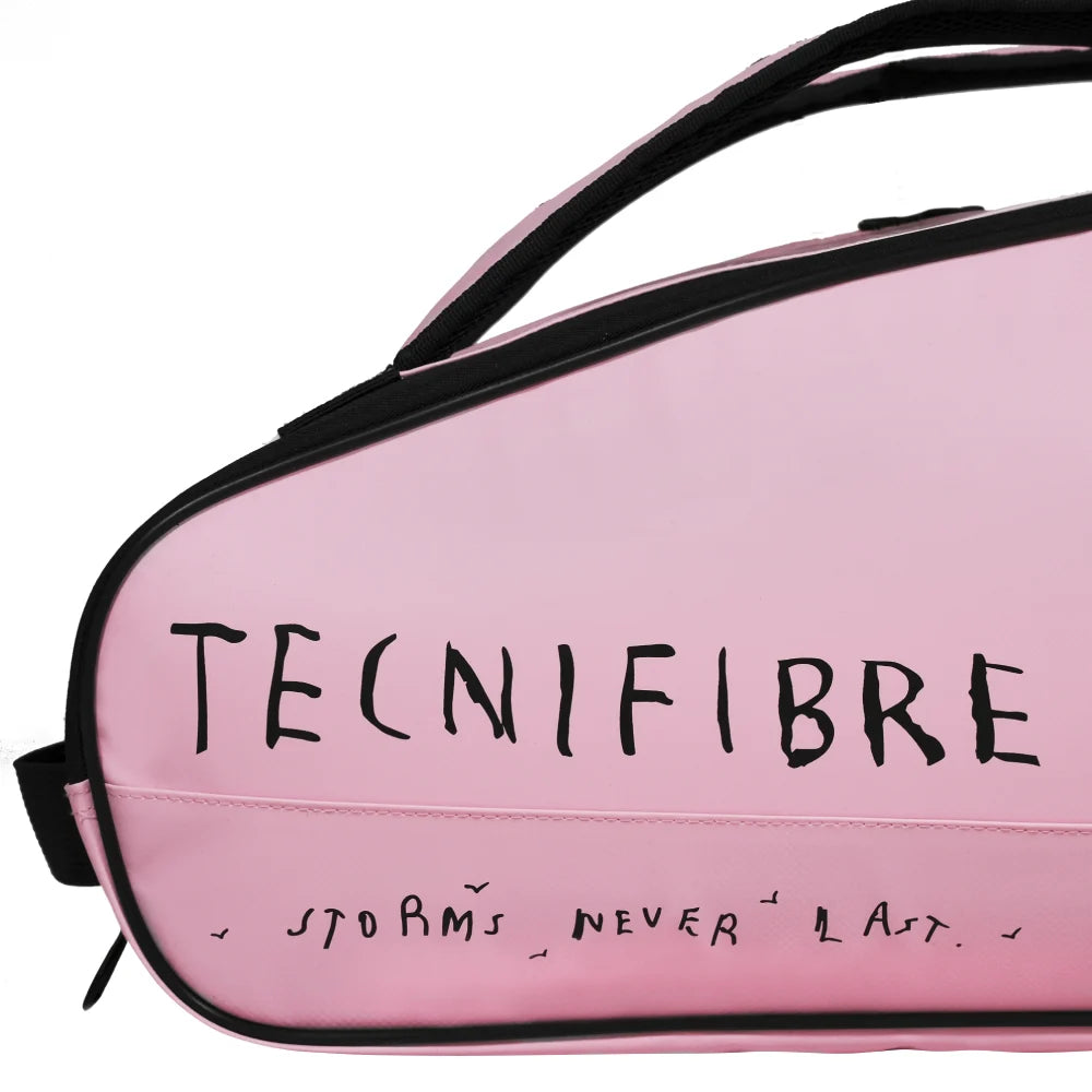 Tecnifibre Tour Endurance Art x Tennis 12 Racquet Bag (Pink) - RacquetGuys.ca