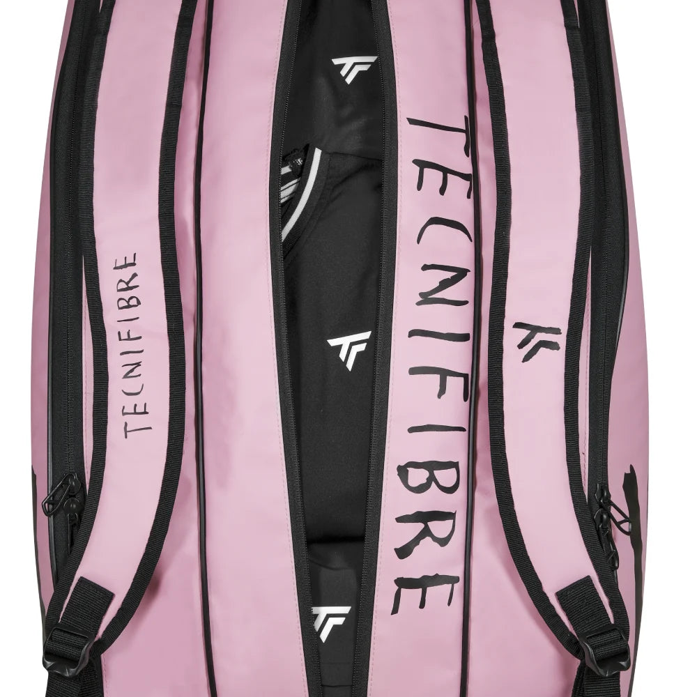 Tecnifibre Tour Endurance Art x Tennis 12 Racquet Bag (Pink) - RacquetGuys.ca
