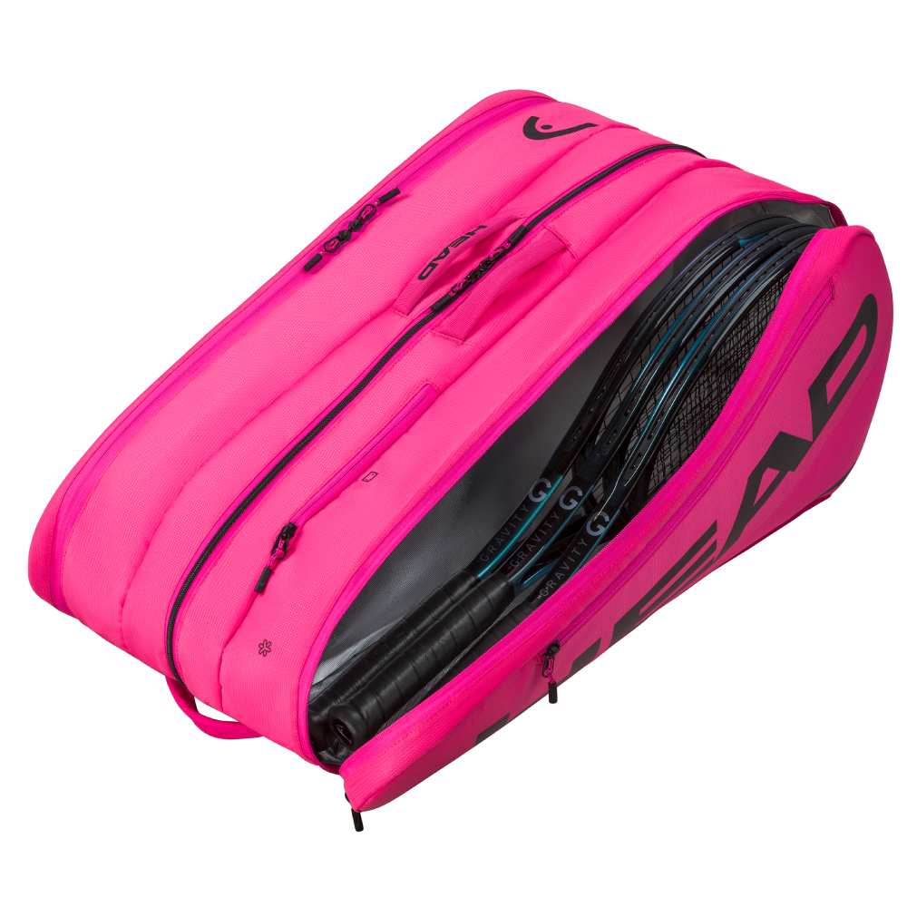 Head Tour XL 12 Racquet Bag (Pink) - RacquetGuys.ca