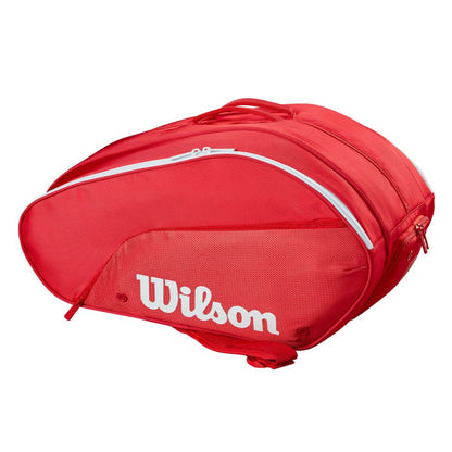 Wilson Tour Padel Bag (Red) - RacquetGuys.ca