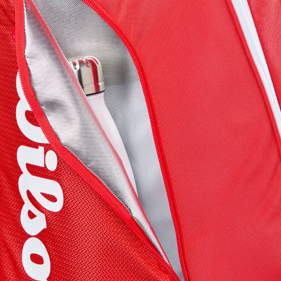Wilson Tour Padel Bag (Red) - RacquetGuys.ca